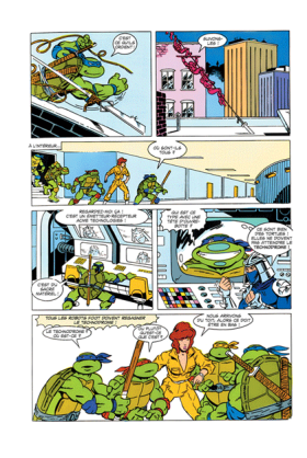 Les tortues ninja chevaliers d'écailles Vestron - Excalibur Comics