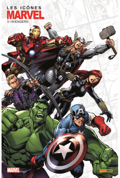 Les icônes de Marvel 3 Avengers - Excalibur Comics