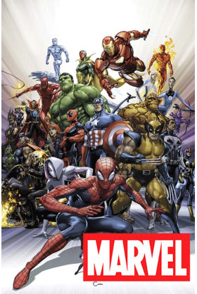 Abonnement Marvel Comics en Colissimo